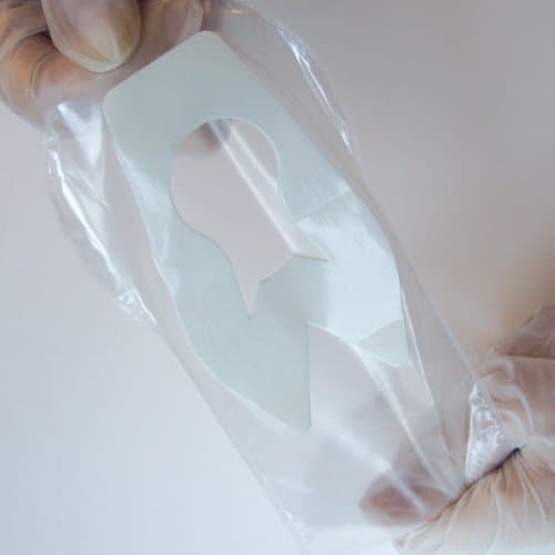 Urinocol® Mädchen in Händen-Pediatric urine bag