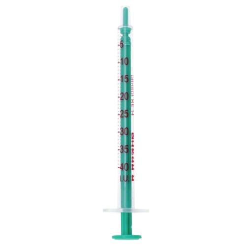 Injekt® 40 Solo-Einmal-Insulinspritze für U-40-Insulin ohne Kanüle zur sicheren Insulininjektion