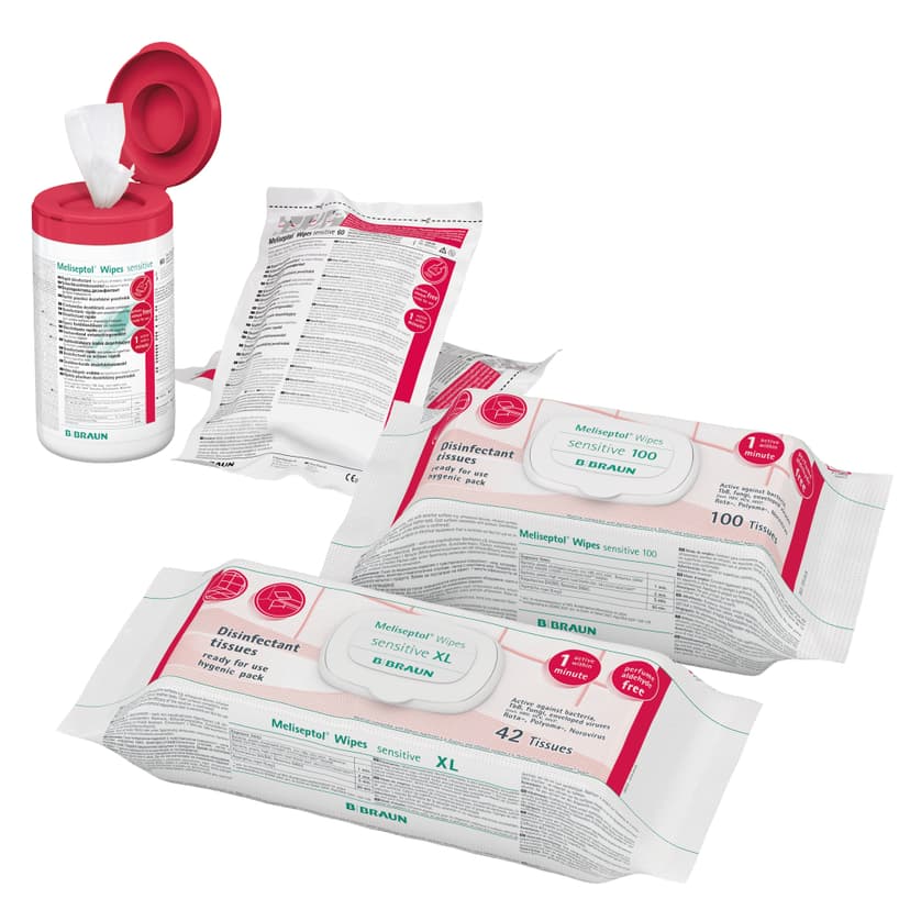 MELISEPTOL WIPES SENSITIVE Gruppe-Produktbild