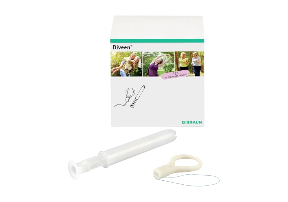 Diveen-Produkt mit Verpackung