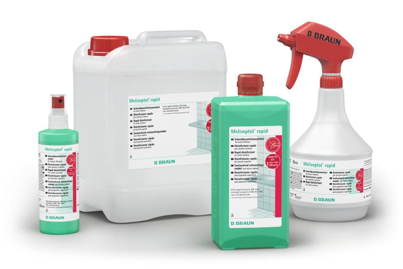 Meliseptol® rapid - Gruppe-Gruppe - Flaschen, Kanister 5l