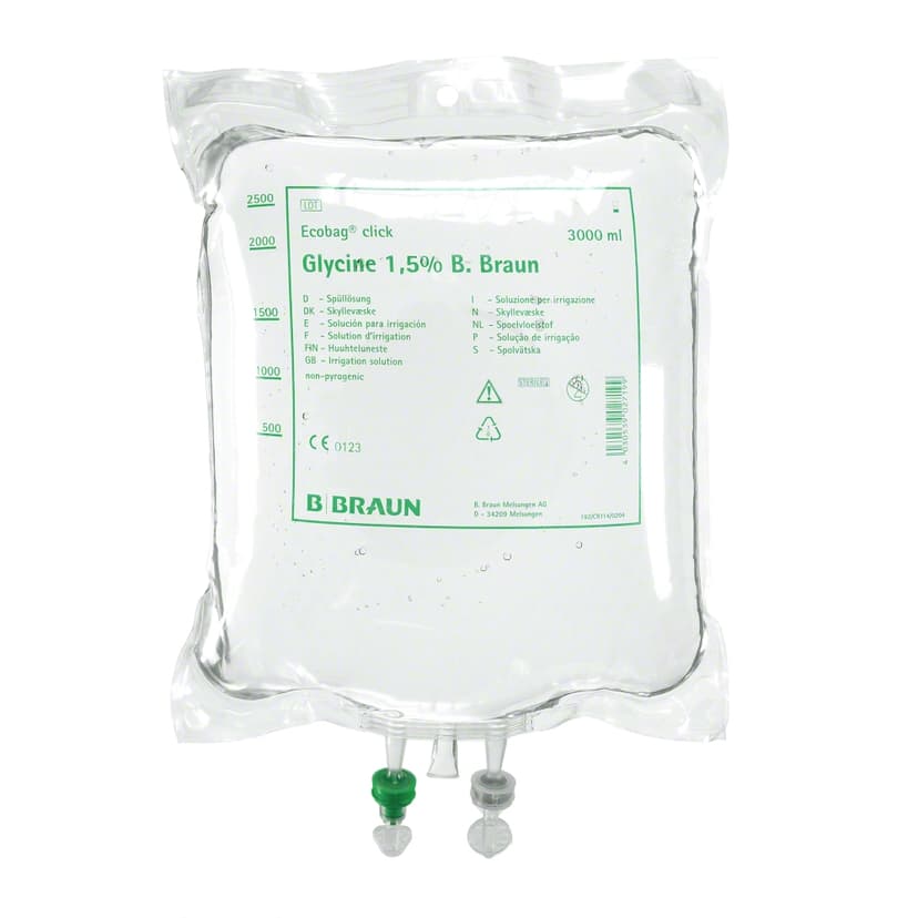 Glycine 1,5% B. Braun-Intra- and Postoperative Spüllösung