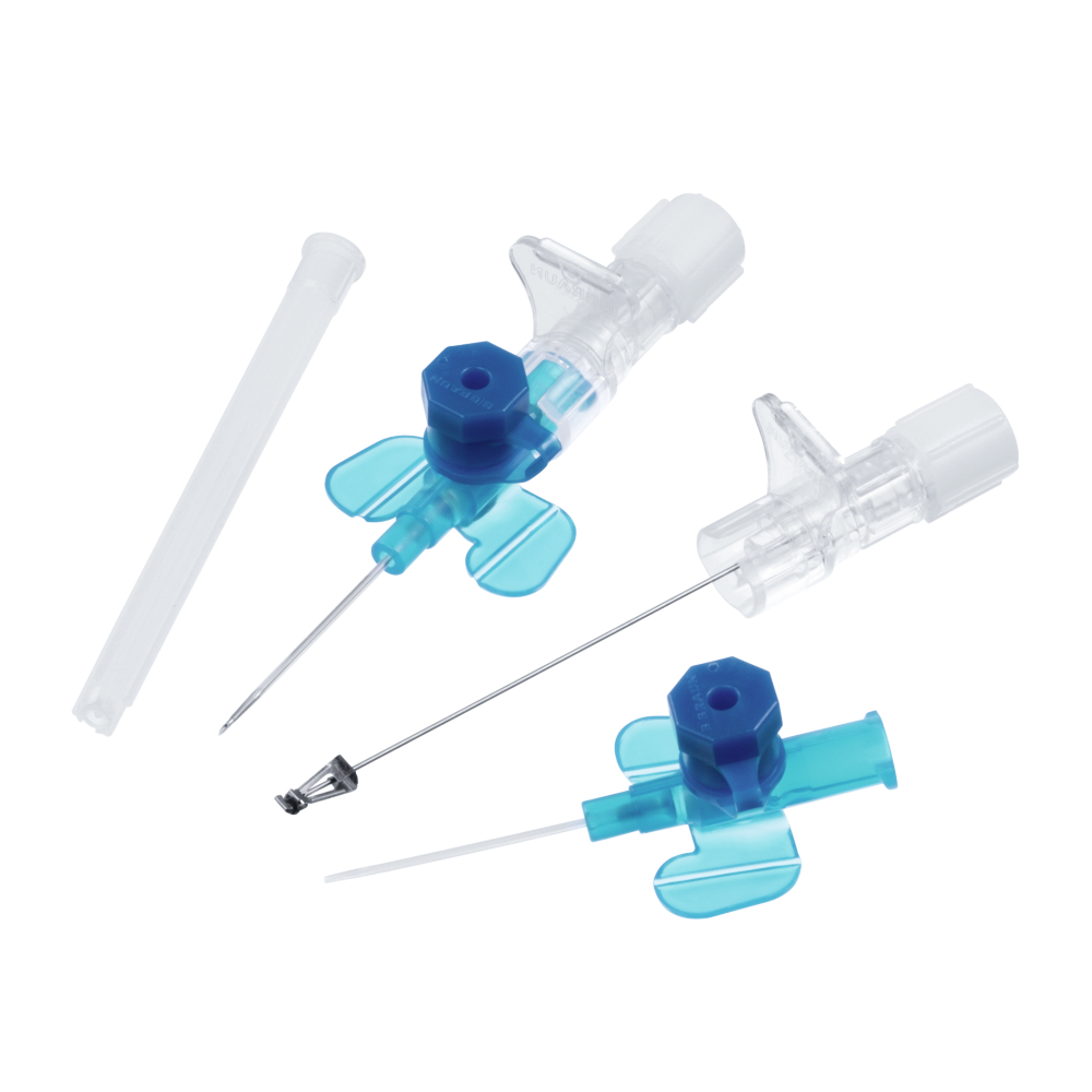 Vasofix® Safety-Sicherheitsvenenverweilkanüle mit Zuspritzport, zur Reduzierung von Nadelstichverletzungen und den damit verbunde<br/>nen Infektionsrisiken