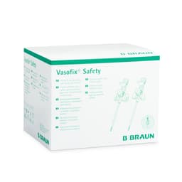 Vasofix® Safety-Sicherheitsvenenverweilkanüle mit Zuspritzport, zur Reduzierung von Nadelstichverletzungen und den damit verbunde<br/>nen Infektionsrisiken