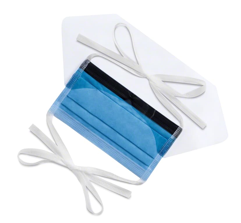 Folitex® Visor tie-on-Chirurgische Gesichtmaske