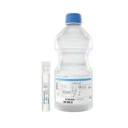 NaCl 0.9% B. Braun - Spüllösung-Abbildung Ecolav® 30 ml und Ecotainer® 1000 ml