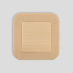 Askina® DresSil Border Lite-Upgrade Askina, silicone wound dressing, grey background